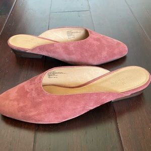 Caslon Dusty Rose In Suede Flats
